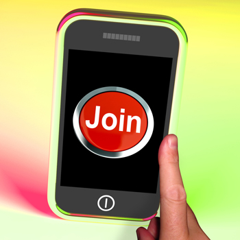Join Button On Mobile Showing Subscription And Registration